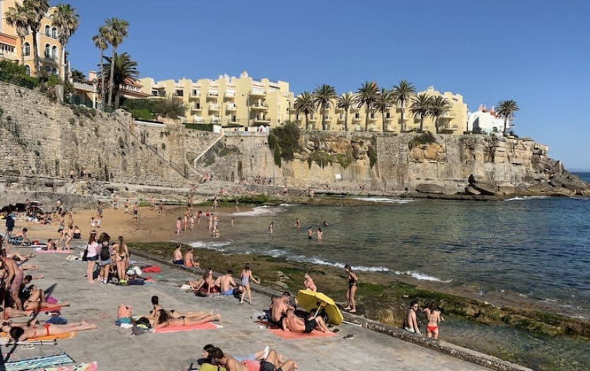 Praia da Azarujinha, Estoril, Portugal, Portugal